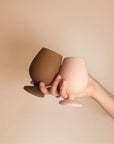 latte + donkey | stemm | silicone unbreakable wine glasses - porter green | style + sustainability