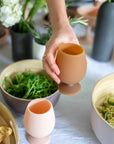 latte + donkey | stemm | silicone unbreakable wine glasses - porter green | style + sustainability