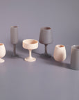 latte + donkey | stemm | silicone unbreakable wine glasses - porter green | style + sustainability