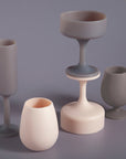 latte + donkey | stemm | silicone unbreakable wine glasses - porter green | style + sustainability