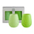lime | fegg | silicone unbreakable glasses - porter green | style + sustainability