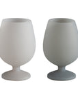 lupo grigio | stemm | silicone unbreakable wine glasses - porter green | style + sustainability