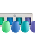 marine | fegg | silicone unbreakable glasses - porter green | style + sustainability