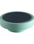 mist + ink | ciss | unbreakable silicone coasters - porter green | style + sustainability