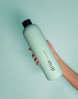mist + ink | driss | insulated stainless steel water bottle - porter green | style + sustainability