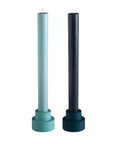 mist + ink | escc dinner candle | soy - blend unscented candles - porter green | style + sustainability