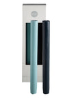 mist + ink | escc dinner candle | soy - blend unscented candles - porter green | style + sustainability