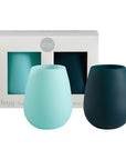mist + ink | fegg | silicone unbreakable glasses - porter green | style + sustainability