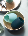 mist + ink | fegg | silicone unbreakable glasses - porter green | style + sustainability