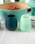 mist + ink | fegg | silicone unbreakable glasses - porter green | style + sustainability