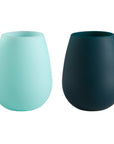 mist + ink | fegg | silicone unbreakable glasses - porter green | style + sustainability