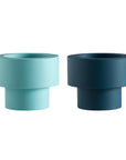 Mist + Ink | Flipp small | Silicone Unbreakable Candle Holder Set - porter green | style + sustainability
