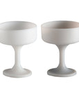 blanc + dove | mecc | unbreakable silicone cocktail coupes | porter green, coupe cocktail glass, coupe glass, coloured cocktail glasses, unbreakable cocktail glasses, cocktail glasses australia