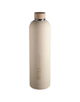 wheat + oat | driss | insulated stainless steel bottle | porter green, 1l water bottle, insulated stainless steel water bottle, thermos water bottle, 1l drink bottle, insulated wine bottle