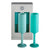 pavone | seff | silicone unbreakable champagne flute - porter green | style + sustainability