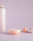 peach + petal | ciss | unbreakable silicone coasters - porter green | style + sustainability