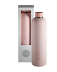 peach + petal | driss | insulated stainless steel water bottle - porter green | style + sustainability