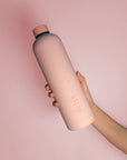 peach + petal | driss | insulated stainless steel water bottle - porter green | style + sustainability