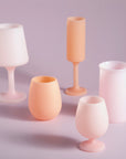 peach + petal | fegg | silicone unbreakable glasses - porter green | style + sustainability
