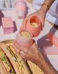 peach + petal | fegg | silicone unbreakable glasses - porter green | style + sustainability