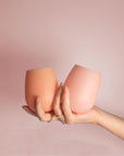peach + petal | fegg | silicone unbreakable glasses - porter green | style + sustainability