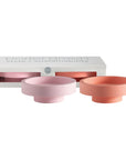 Peach + Petal | Flipp large | Silicone Unbreakable Candle Holder Set - porter green | style + sustainability