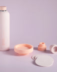 Peach + Petal | Flipp small | Silicone Unbreakable Candle Holder Set - porter green | style + sustainability