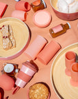 peach + petal | privv | vegan leather waterproof picnic rug - porter green | style + sustainability