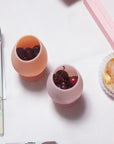 peach + petal | stemm | silicone unbreakable wine glasses - porter green | style + sustainability
