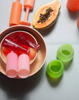 petalo | seff | silicone unbreakable champagne flute - porter green | style + sustainability
