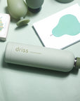 sage + olive | driss | insulated stainless steel water bottle - porter green | style + sustainability