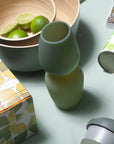 sage + olive | fegg | silicone unbreakable glasses - porter green | style + sustainability