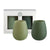 sage + olive | fegg | silicone unbreakable glasses - porter green | style + sustainability