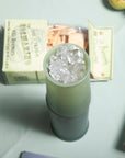 sage + olive | stegg | silicone unbreakable highball glasses - porter green | style + sustainability
