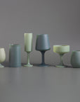sage + olive | stegg | silicone unbreakable highball glasses - porter green | style + sustainability