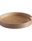 gold metallic | sebss small | biodegradable bamboo tray
