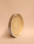 gold metallic | sebss small | biodegradable bamboo tray
