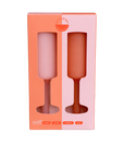 peach + petal | seff | unbreakable silicone champagne flute | porter green, champagne flutes, unbreakable champagne flutes, champagne flute glasses, coloured champagne glasses, champagne flutes australia