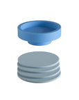 sky + kingfisher | ciss | unbreakable silicone coasters - porter green | style + sustainability