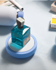 sky + kingfisher | ciss | unbreakable silicone coasters - porter green | style + sustainability
