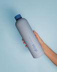 sky + kingfisher | driss | insulated stainless steel water bottle - porter green | style + sustainability