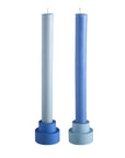sky + kingfisher | escc dinner candle | soy - blend unscented candles - porter green | style + sustainability