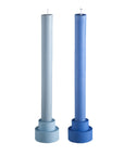 sky + kingfisher | escc dinner candle | soy - blend unscented candles - porter green | style + sustainability