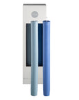 sky + kingfisher | escc dinner candle | soy - blend unscented candles - porter green | style + sustainability