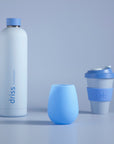 sky + kingfisher | fegg | silicone unbreakable glasses - porter green | style + sustainability