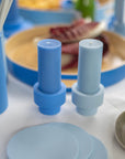 Sky + Kingfisher | Flipp small | Silicone Unbreakable Candle Holder Set - porter green | style + sustainability
