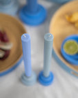 Sky + Kingfisher | Flipp small | Silicone Unbreakable Candle Holder Set - porter green | style + sustainability