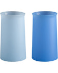 sky + kingfisher | stegg | silicone unbreakable highball glasses - porter green | style + sustainability