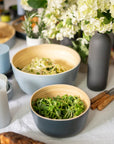smoke + storm | bebb | biodegradable bamboo bowls - porter green | style + sustainability
