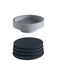 smoke + storm | ciss | unbreakable silicone coasters - porter green | style + sustainability